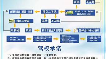 驾校报名流程图_驾校报名流程图片