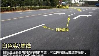 道路标线大全及图解_右转弯道路标线大全及